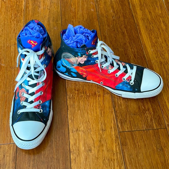 Converse Other - Converse all star DC comics Superman mens shoes